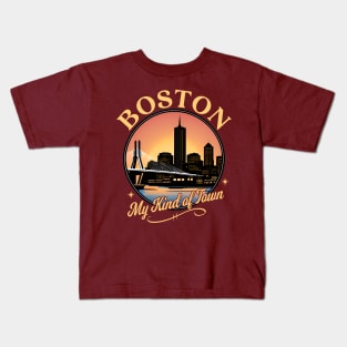 Boston-My Kind of Town Kids T-Shirt
